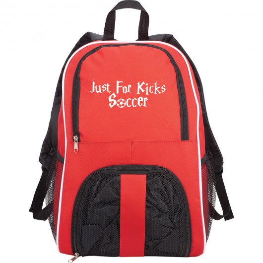 Sport Ball Backpacks red